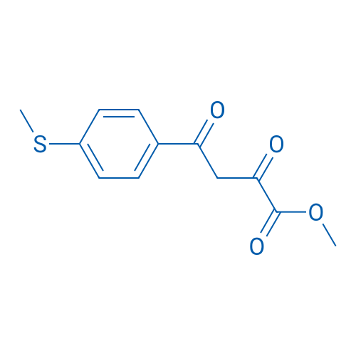 Methyl 4-(4-(methylthio)phenyl)-2,4-dioxobutanoate 1g