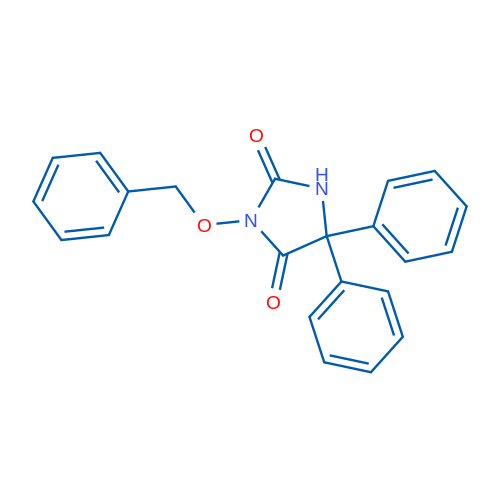 3-(Benzyloxy)-5,5-diphenylimidazolidine-2,4-dione 1g