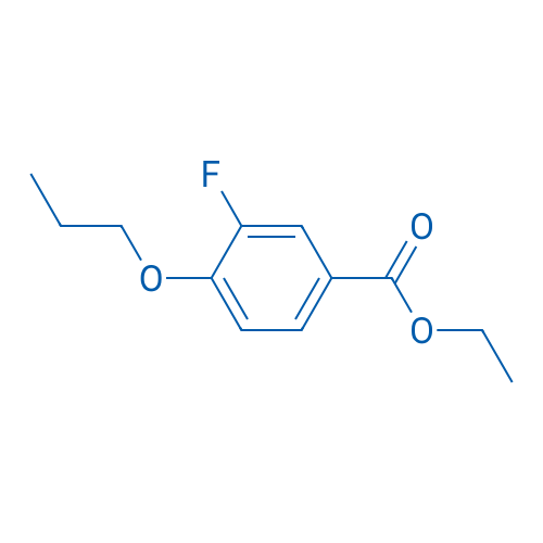 Ethyl 3-fluoro-4-propoxybenzoate 1g