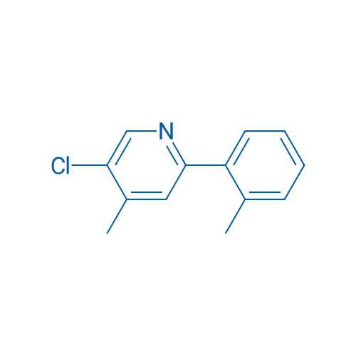 5-Chloro-4-methyl-2-(o-tolyl)pyridine 250mg