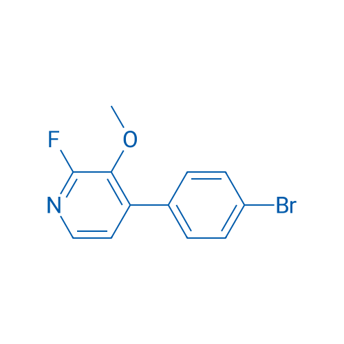 4-(4-Bromophenyl)-2-fluoro-3-methoxypyridine 1g