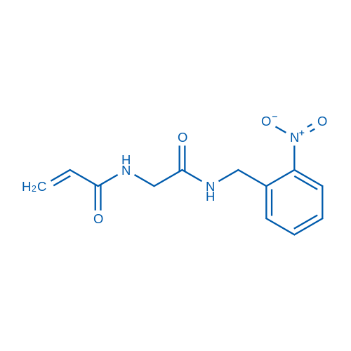 N-(2-((2-Nitrobenzyl)amino)-2-oxoethyl)acrylamide 1g