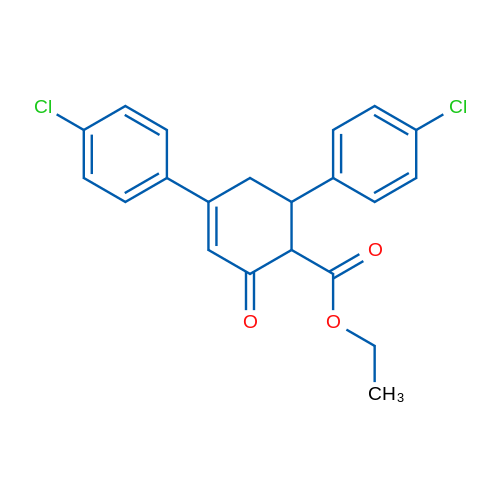 Ethyl 4,4''-dichloro-5'-oxo-2',3',4',5'-tetrahydro-[1,1':3',1''-terphenyl]-4'-carboxylate 5g