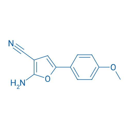 2-Amino-5-(4-methoxyphenyl)furan-3-carbonitrile 100mg