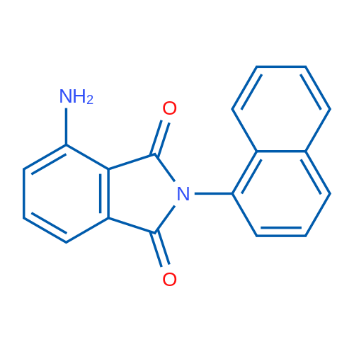 4-Amino-2-(naphthalen-1-yl)isoindoline-1,3-dione 1g