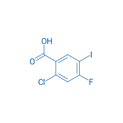 2-Chloro-4-fluoro-5-iodobenzoic acid 5g