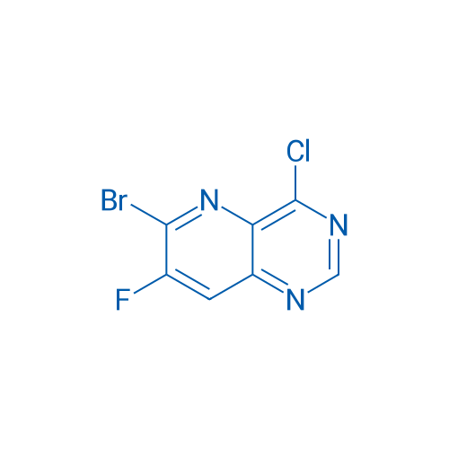 6-Bromo-4-chloro-7-fluoropyrido[3,2-d]pyrimidine 250mg