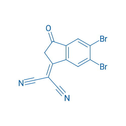 2-(5,6-Dibromo-3-oxo-2,3-dihydro-1H-inden-1-ylidene)malononitrile 1g