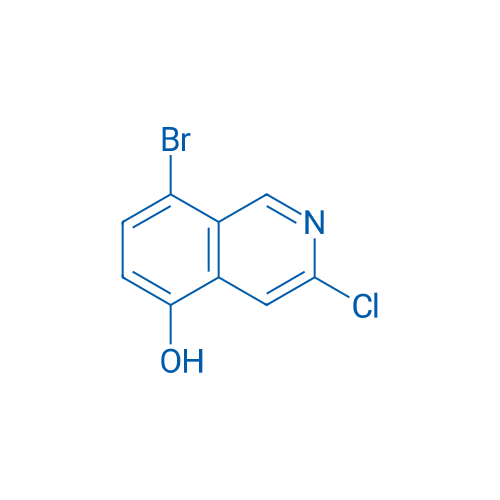 8-Bromo-3-chloroisoquinolin-5-ol 1g