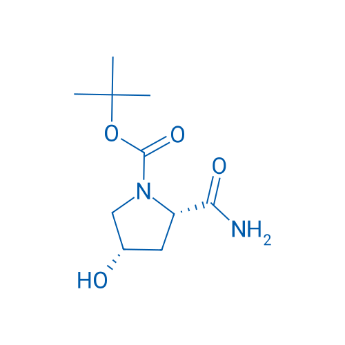 tert-Butyl (2S,4S)-2-carbamoyl-4-hydroxypyrrolidine-1-carboxylate 100mg