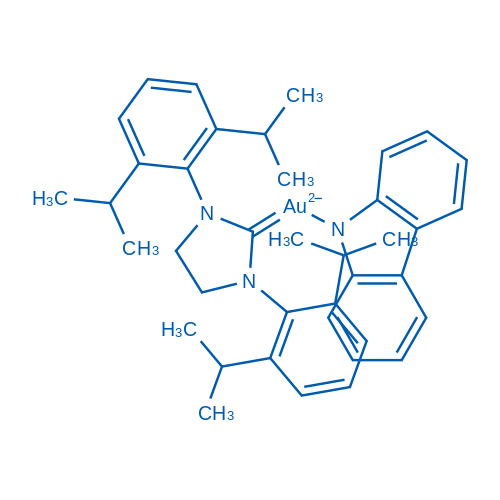 (1,3-Bis(2,6-diisopropylphenyl)imidazolidin-2-ylidene)(9H-carbazol-9-yl)gold(I) 100mg