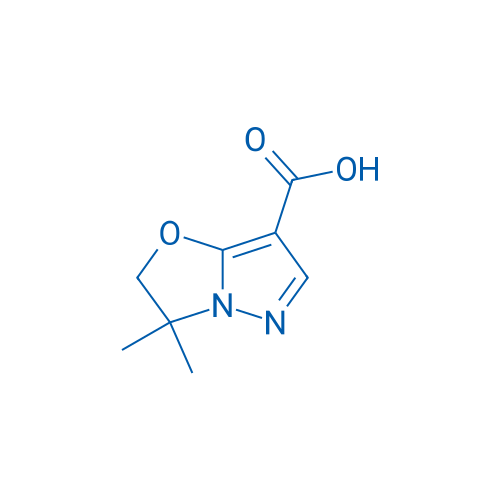 3,3-Dimethyl-2,3-dihydropyrazolo[5,1-b]oxazole-7-carboxylic acid 250mg