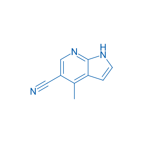 4-Methyl-1H-pyrrolo[2,3-b]pyridine-5-carbonitrile 250mg