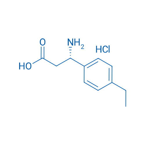(S)-3-Amino-3-(4-ethylphenyl)propanoic acid hydrochloride 1g