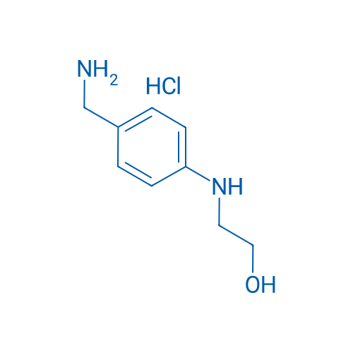 2-((4-(Aminomethyl)phenyl)amino)ethanol hydrochloride 5g