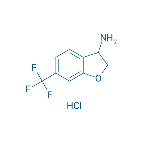6-(Trifluoromethyl)-2,3-dihydrobenzofuran-3-amine hydrochloride 1g