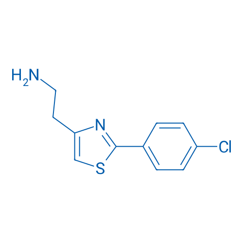 2-(2-(4-Chlorophenyl)thiazol-4-yl)ethanamine 250mg