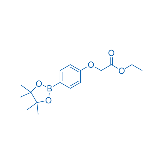 Ethyl 2-(4-(4,4,5,5-tetramethyl-1,3,2-dioxaborolan-2-yl)phenoxy)acetate 250mg