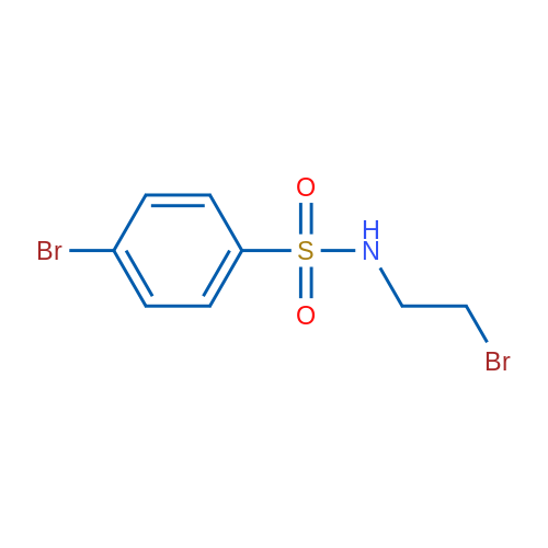 4-Bromo-N-(2-bromoethyl)benzenesulfonamide 5g