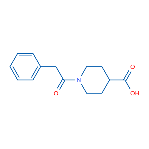 1-(2-Phenylacetyl)piperidine-4-carboxylic acid 1g