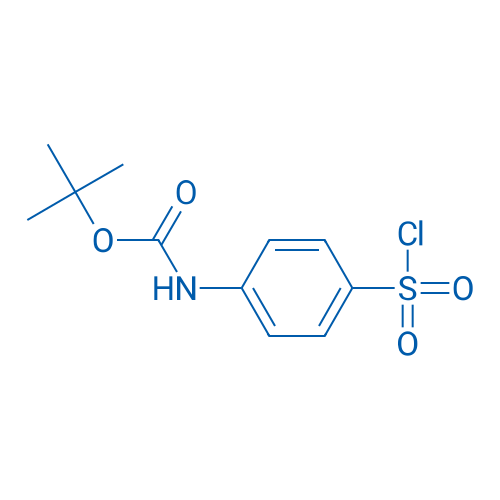 tert-Butyl (4-(chlorosulfonyl)phenyl)carbamate 250mg
