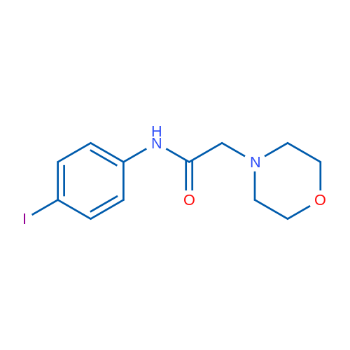 N-(4-Iodophenyl)-2-(morpholin-4-yl)acetamide 1g