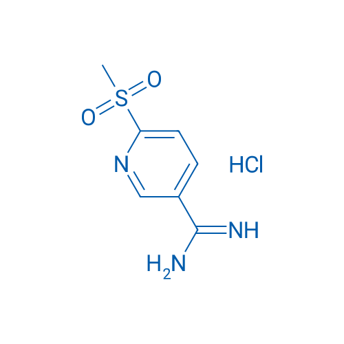 6-(Methylsulfonyl)nicotinimidamide hydrochloride 1g