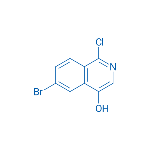 6-Bromo-1-chloroisoquinolin-4-ol 250mg