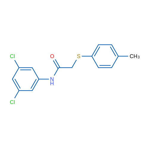 N-(3,5-Dichlorophenyl)-2-[(4-methylphenyl)sulfanyl]acetamide 1g