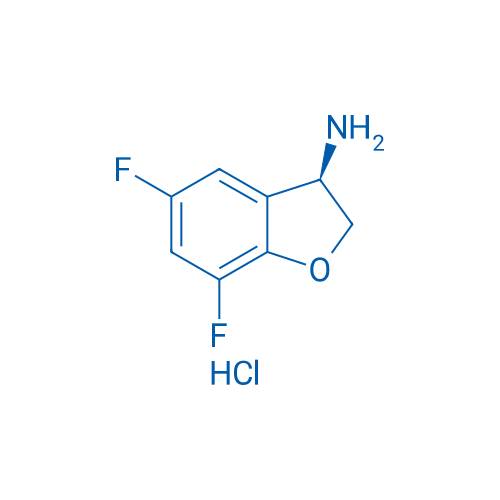 (R)-5,7-Difluoro-2,3-dihydrobenzofuran-3-amine hydrochloride 100mg