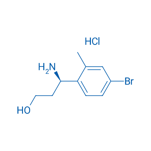 (R)-3-Amino-3-(4-bromo-2-methylphenyl)propan-1-ol hydrochloride 1g