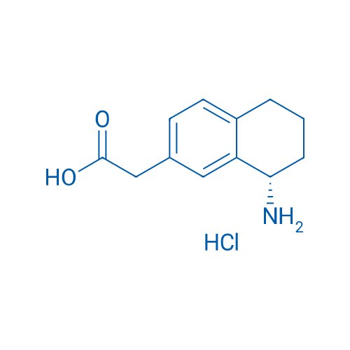(S)-2-(8-Amino-5,6,7,8-tetrahydronaphthalen-2-yl)acetic acid hydrochloride 100mg