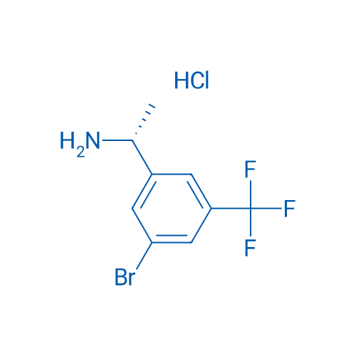 (R)-1-(3-Bromo-5-(trifluoromethyl)phenyl)ethan-1-amine hydrochloride 100mg