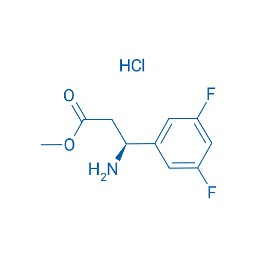 Methyl (S)-3-amino-3-(3,5-difluorophenyl)propanoate hydrochloride 250mg