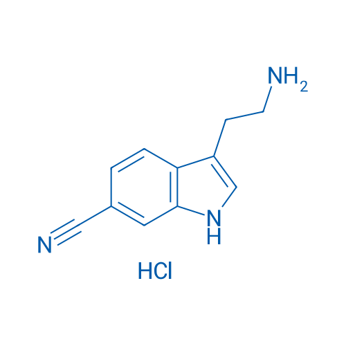 3-(2-Aminoethyl)-1H-indole-6-carbonitrile hydrochloride 100mg
