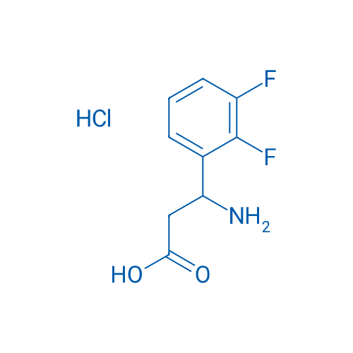 3-Amino-3-(2,3-difluorophenyl)propanoic acid hydrochloride 250mg