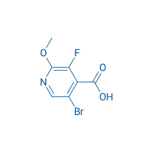 5-Bromo-3-fluoro-2-methoxyisonicotinic acid 1g