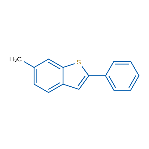 6-Methyl-2-phenylbenzo[b]thiophene 1g