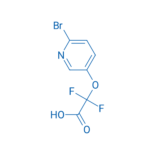 2-((6-Bromopyridin-3-yl)oxy)-2,2-difluoroacetic acid 5g