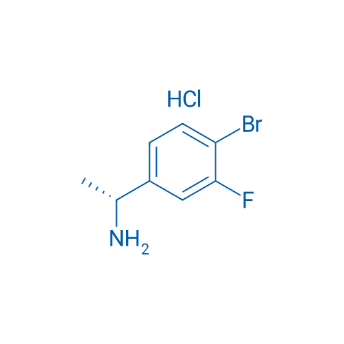 (R)-1-(4-Bromo-3-fluorophenyl)ethan-1-amine hydrochloride 1g