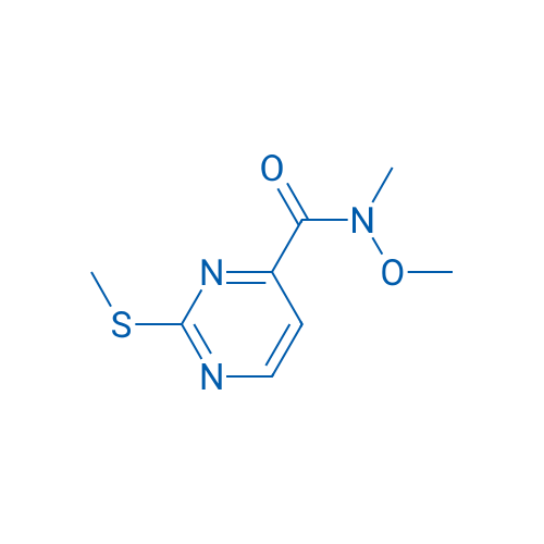 N-Methoxy-N-methyl-2-(methylthio)pyrimidine-4-carboxamide 1g