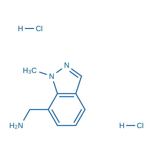 (1-Methyl-1H-indazol-7-yl)methanamine dihydrochloride 100mg