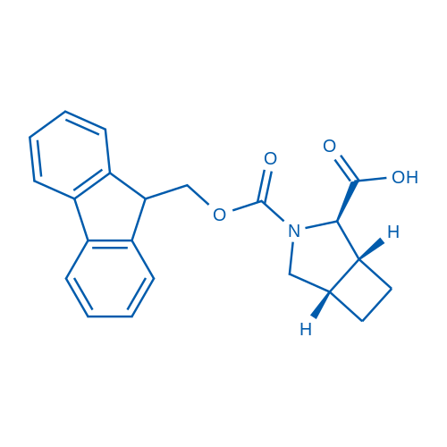 rel-(1R,2R,5S)-3-(((9H-Fluoren-9-yl)methoxy)carbonyl)-3-azabicyclo[3.2.0]heptane-2-carboxylic acid 50mg
