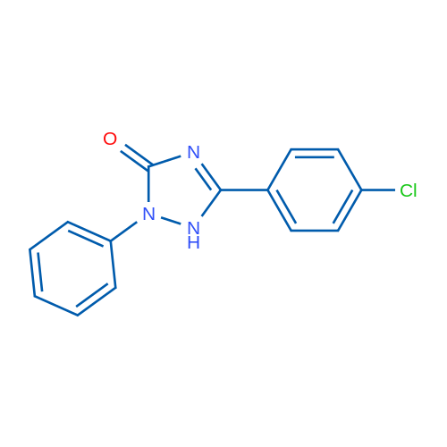 5-(4-Chlorophenyl)-1,2-dihydro-2-phenyl-3H-1,2,4-triazol-3-one 1g