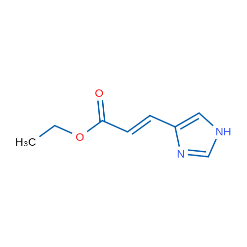 Ethyl (2E)-3-(1H-imidazol-4-yl)prop-2-enoate 1g
