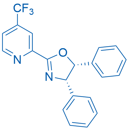 (4S,5R)-4,5-Diphenyl-2-(4-(trifluoromethyl)pyridin-2-yl)-4,5-dihydrooxazole 250mg