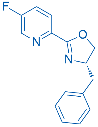 (S)-4-Benzyl-2-(5-fluoropyridin-2-yl)-4,5-dihydrooxazole 100mg