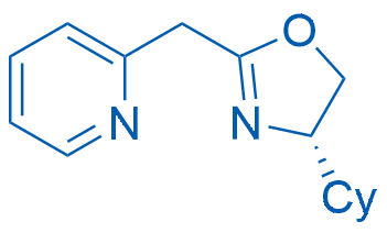(S)-4-Cyclohexyl-2-(pyridin-2-ylmethyl)-4,5-dihydrooxazole 100mg
