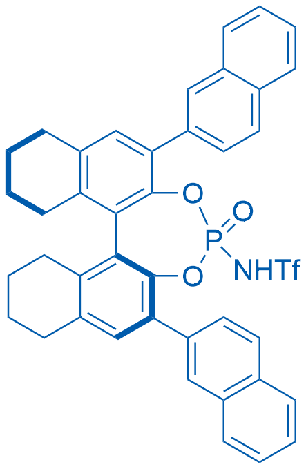 (11bS)-N-(2,6-Di(naphthalen-2-yl)-4-oxido-8,9,10,11,12,13,14,15-octahydrodinaphtho[2,1-d:1',2'-f][1,3,2]dioxaphosphepin-4-yl)-1,1,1-trifluoromethanesulfonamide 1g