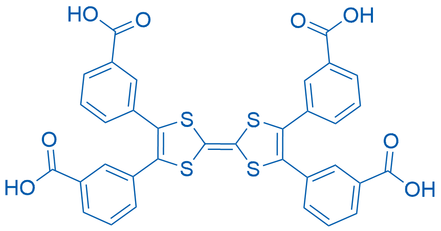 3,3',3'',3'''-([2,2'-Bi(1,3-dithiolylidene)]-4,4',5,5'-tetrayl)tetrabenzoic acid 100mg